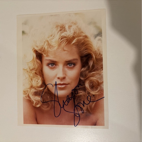 sharon stone Other - SHARON STONE Signed Autographed   8X10 Photo
